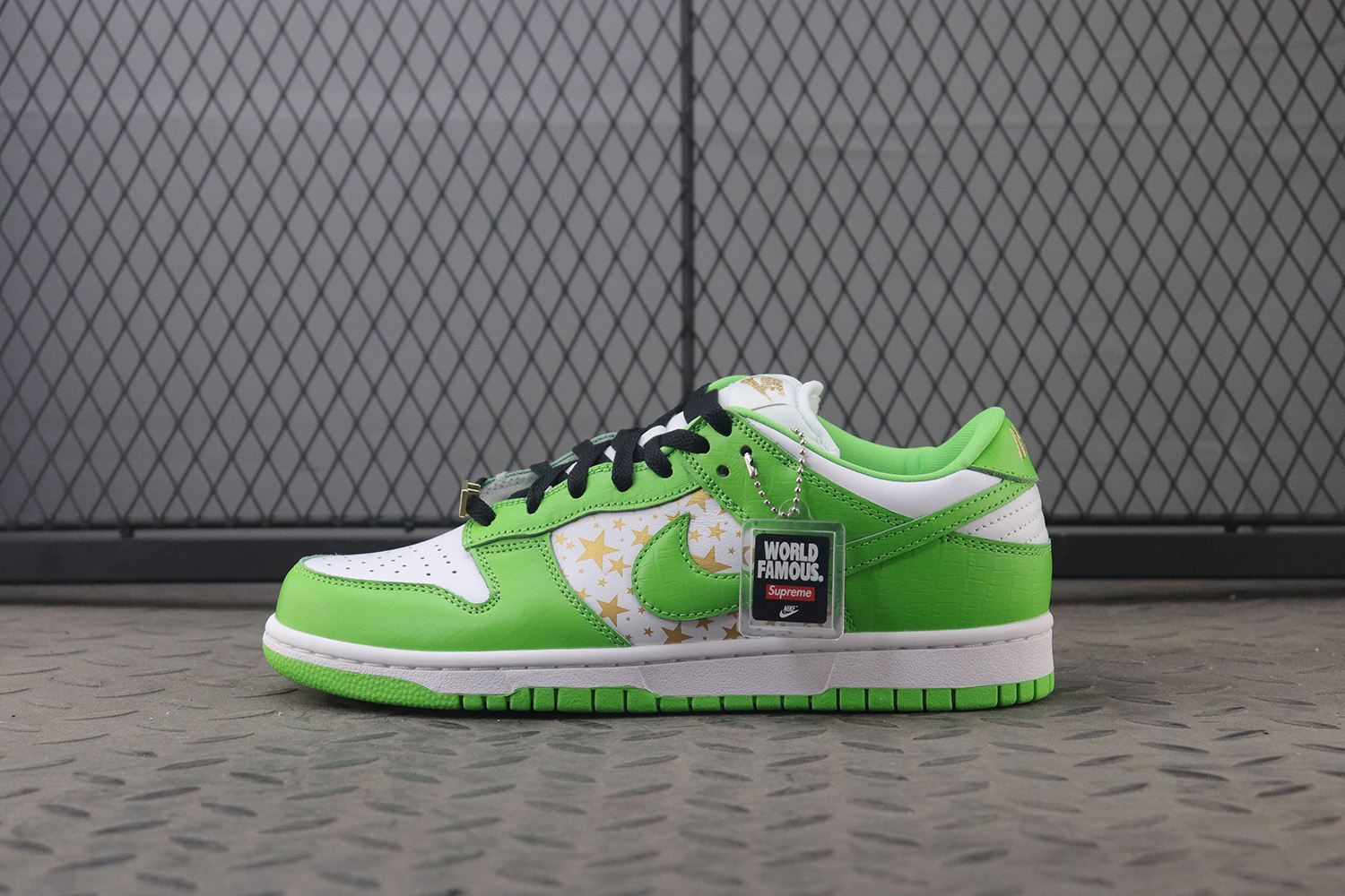 [H12공장]나이키 x 슈프림 SB 덩크 로우 민 그린