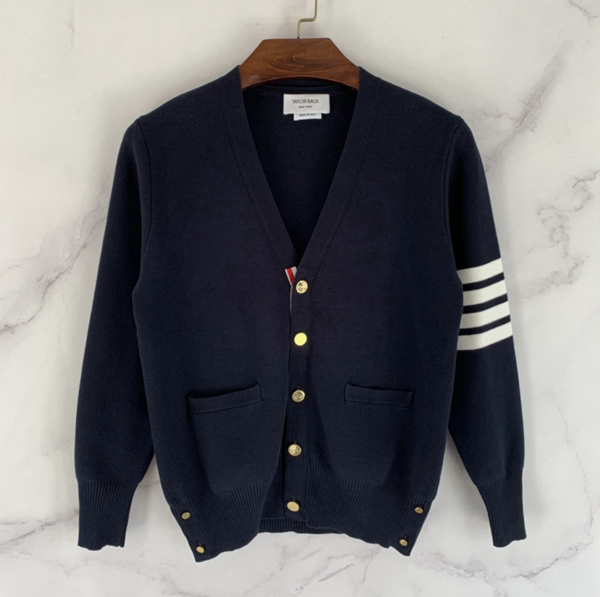 톰브라운 코튼 니트 가디건