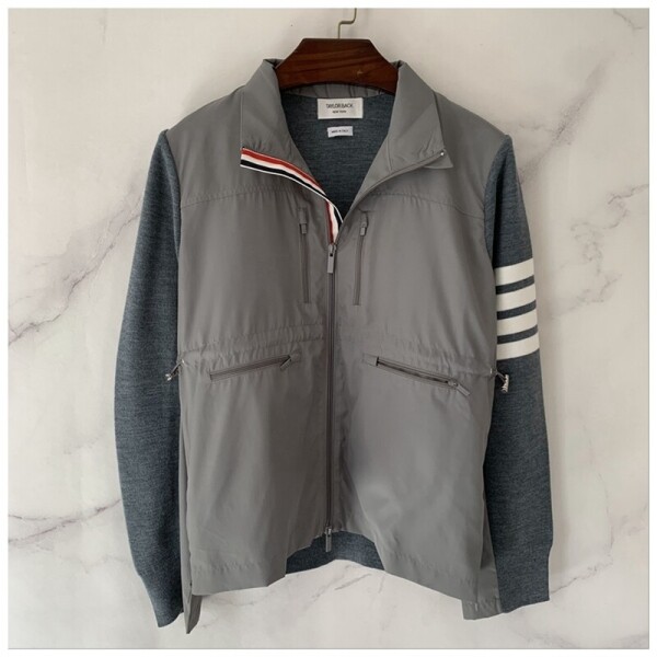 톰브라운 집업 니트 자켓