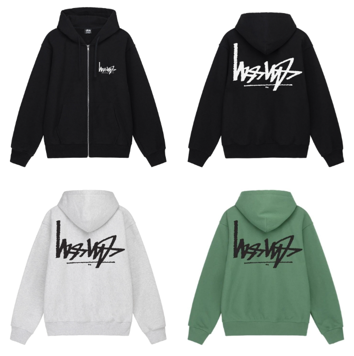 스투시 플립 후드 집업