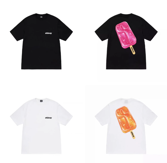 스투시 팝시클 티셔츠