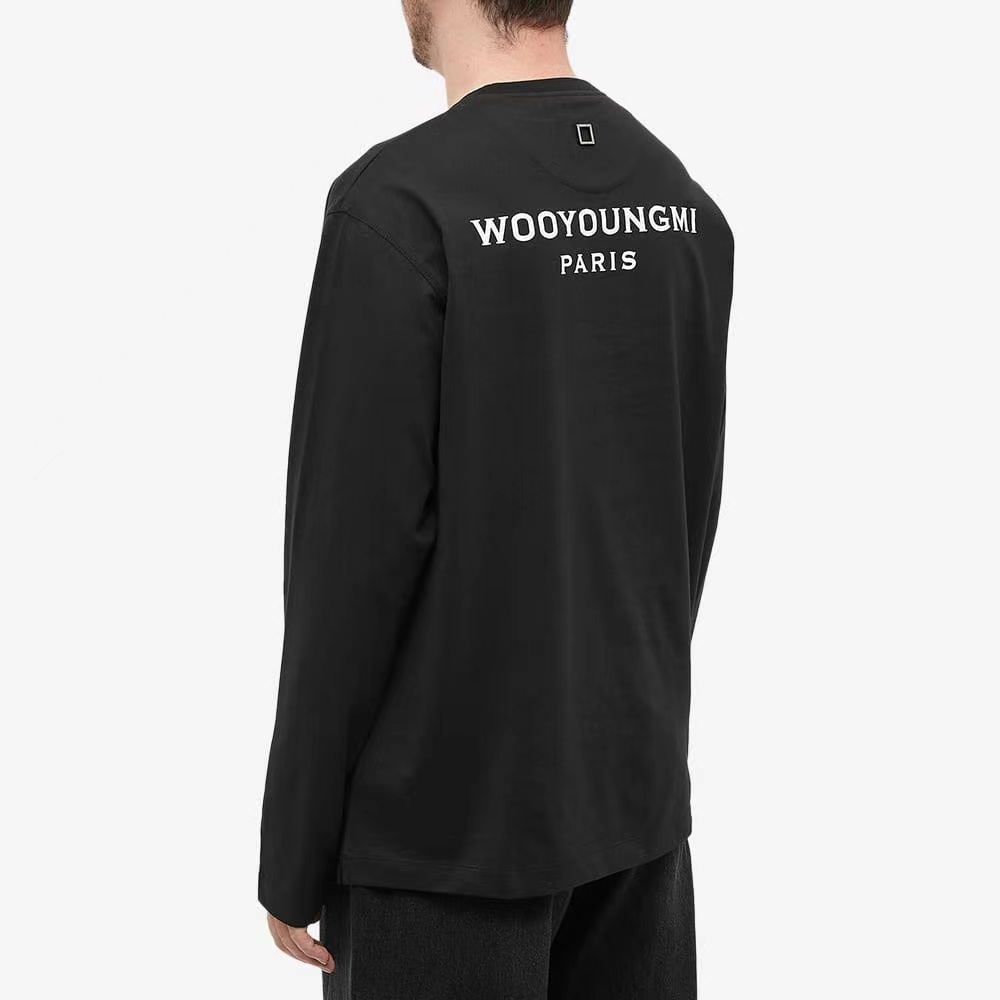 우영미 백로고 롱슬리브(블랙,화이트,그레이)