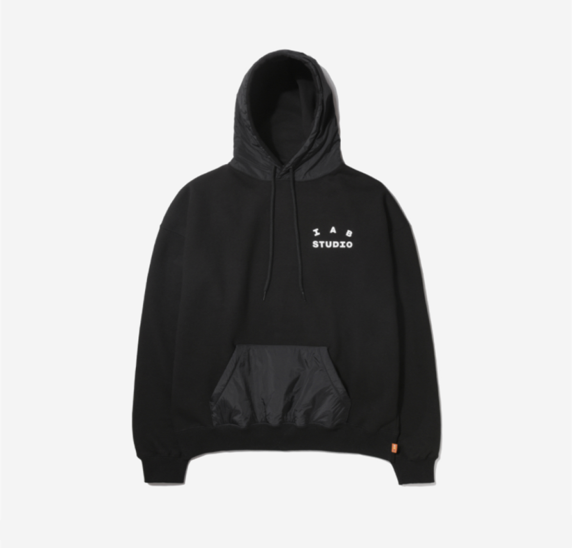 아이앱 스튜디오 우븐 후드 블랙