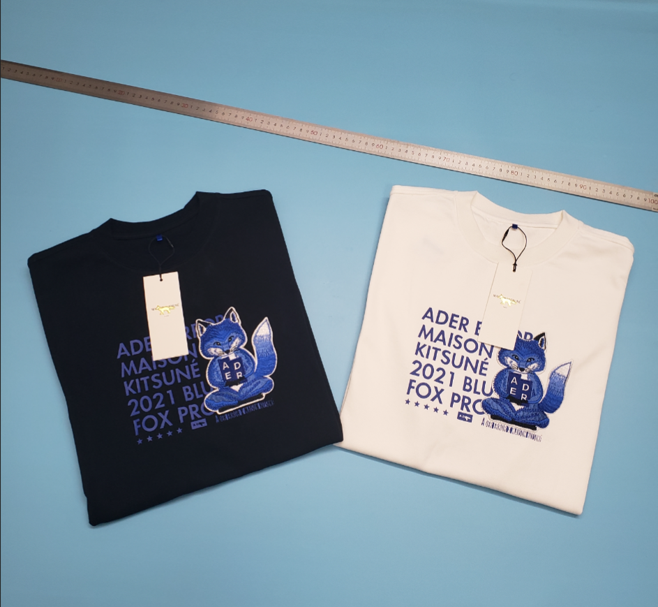 메종 키츠네 x 아더에러 반팔 티셔츠