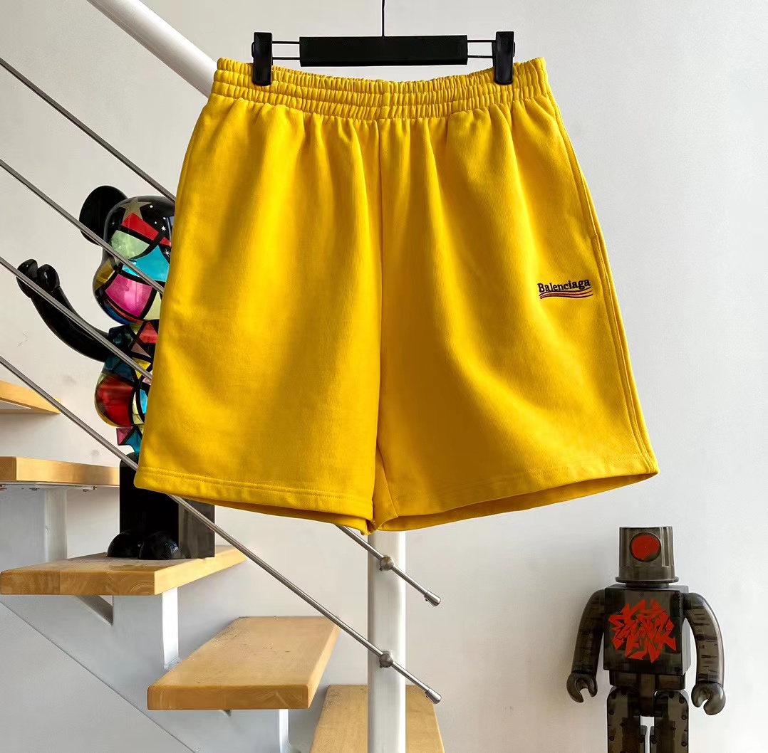 발렌시아가 트레이닝 쇼츠 팬츠