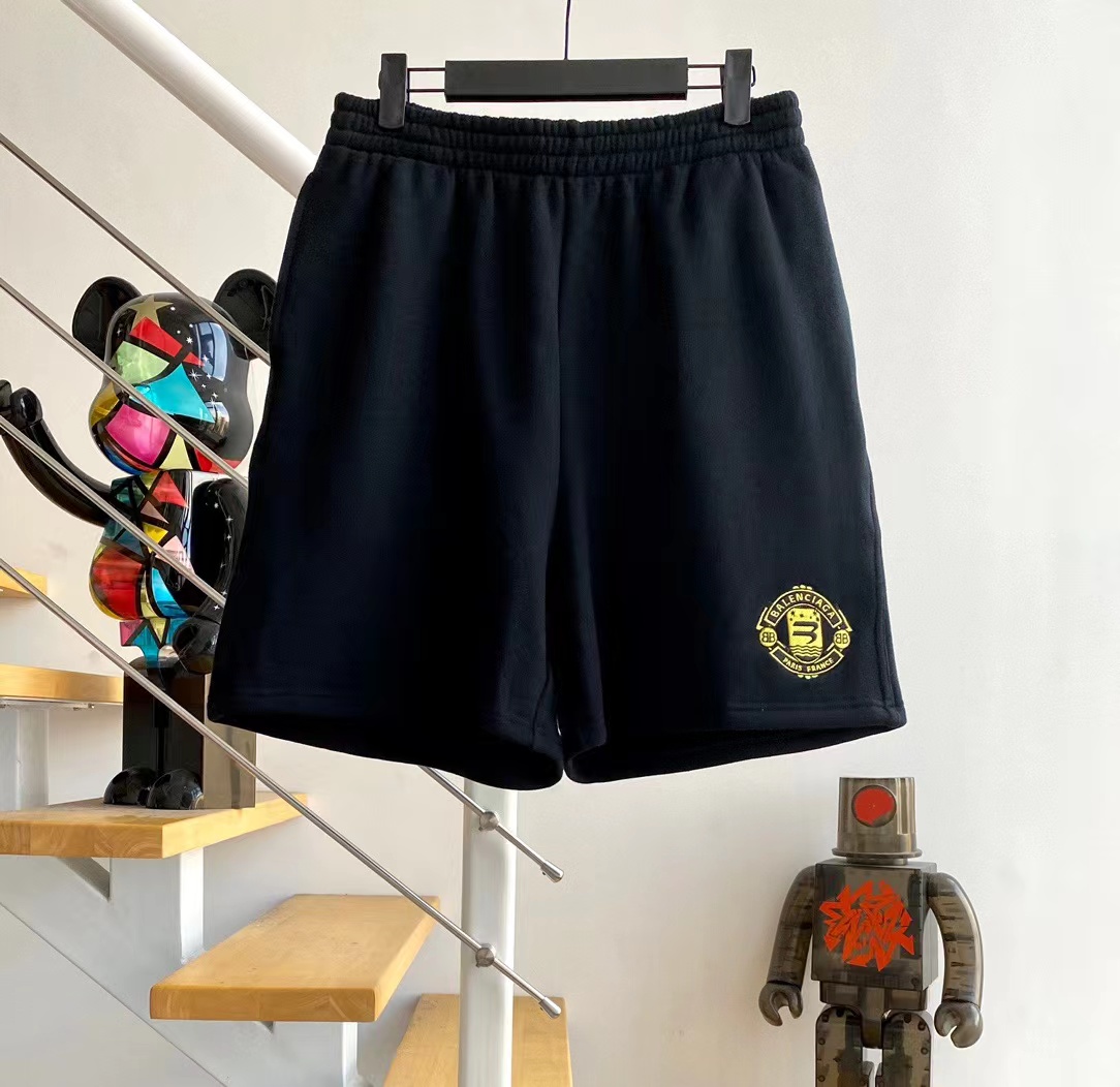 발렌시아가 트레이닝 쇼츠 팬츠