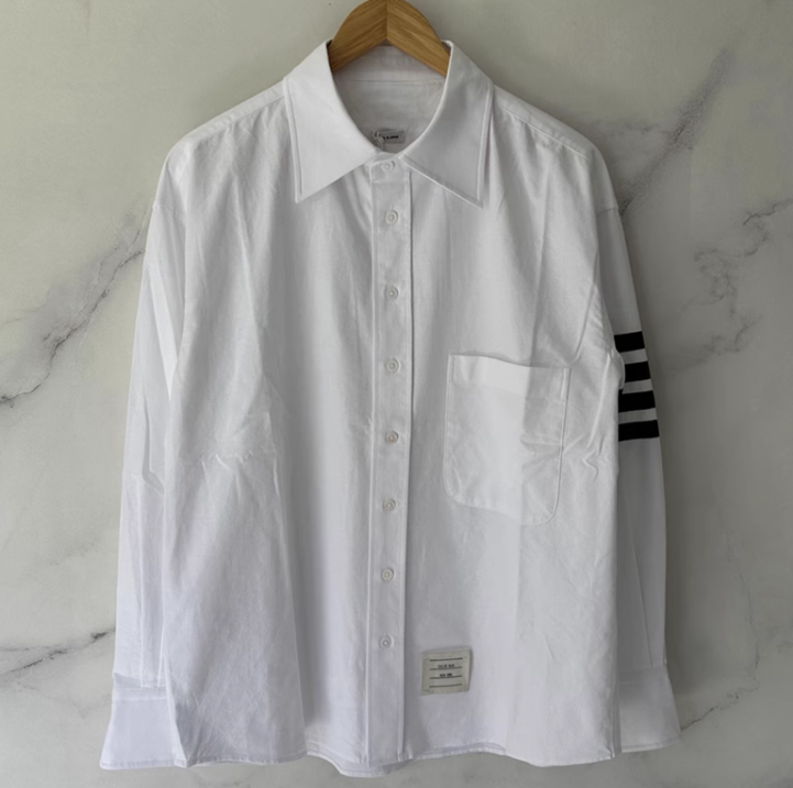 톰브라운 화이트 셔츠