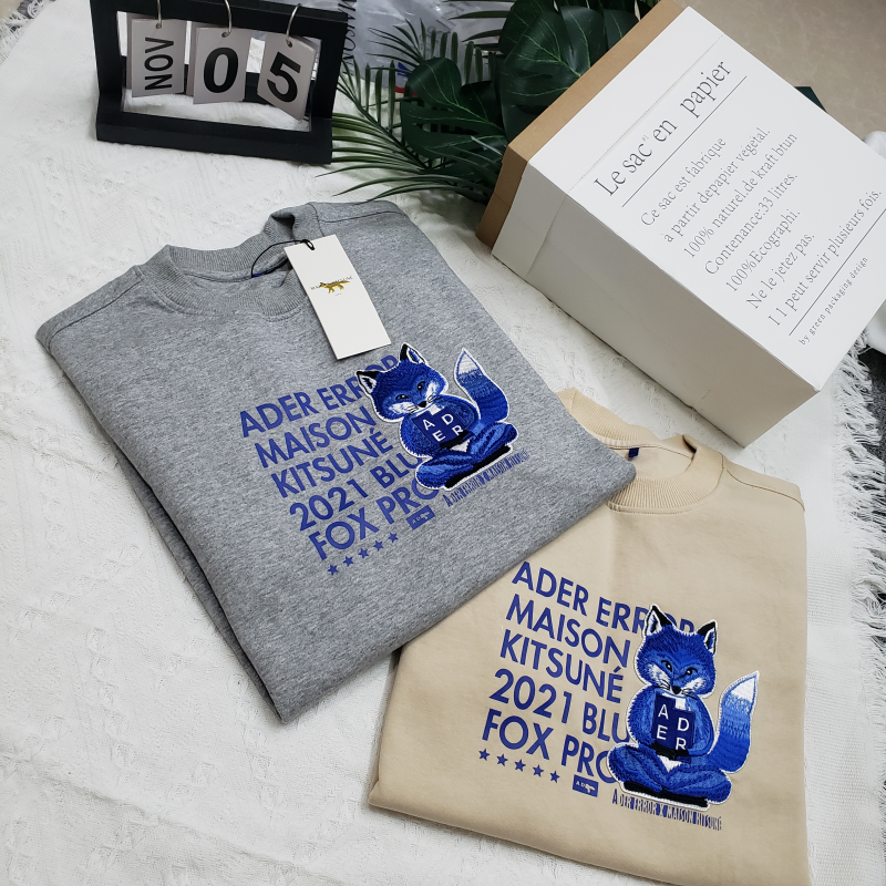 메종 키츠네 x 아더에러 메디테이션 폭스 스웨트셔츠