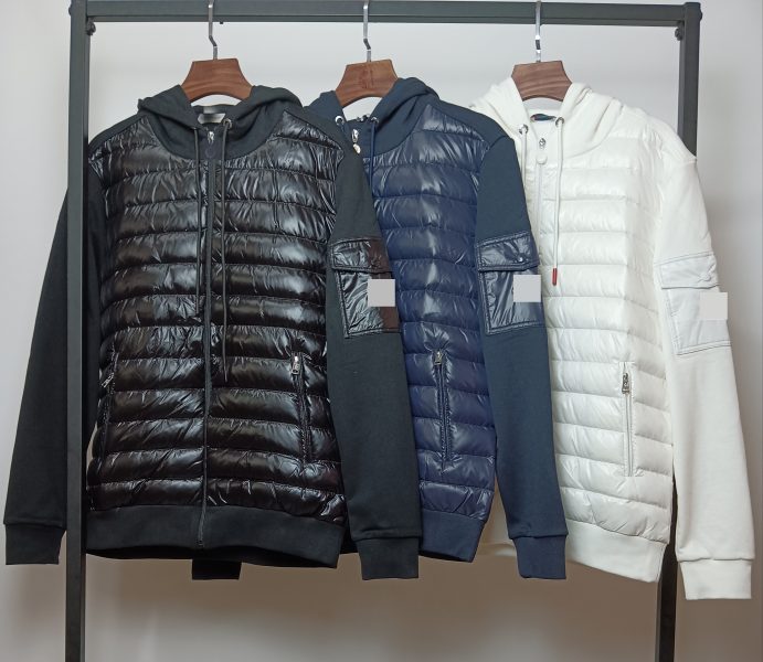 몽클레어 Padded Down & Cotton Cardigan