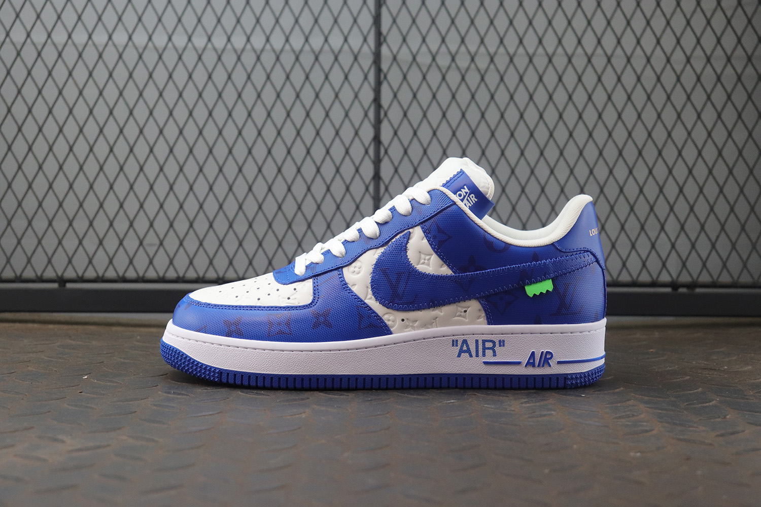 [GD공장]루이비통 x 나이키 에어포스 1 로우 바이 버질 아블로 화이트 팀 로얄
