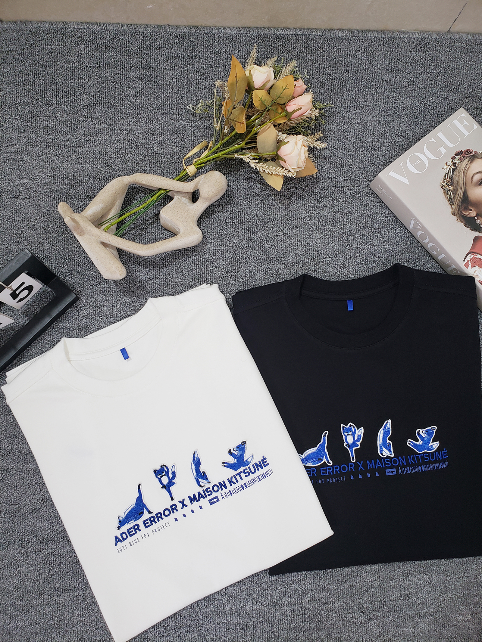 메종 키츠네 x 아더에러 반팔 티셔츠