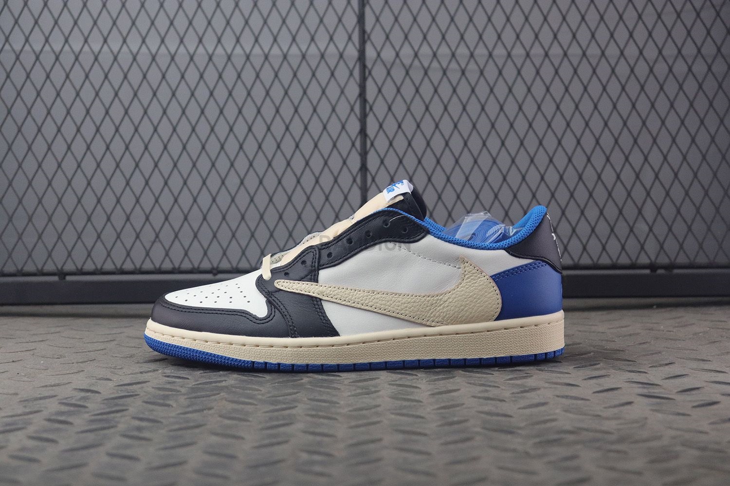 [LJR공장]조던 1 x 트래비스 스캇 x 프라그먼트 레트로 로우 OG SP 밀리터리 블루