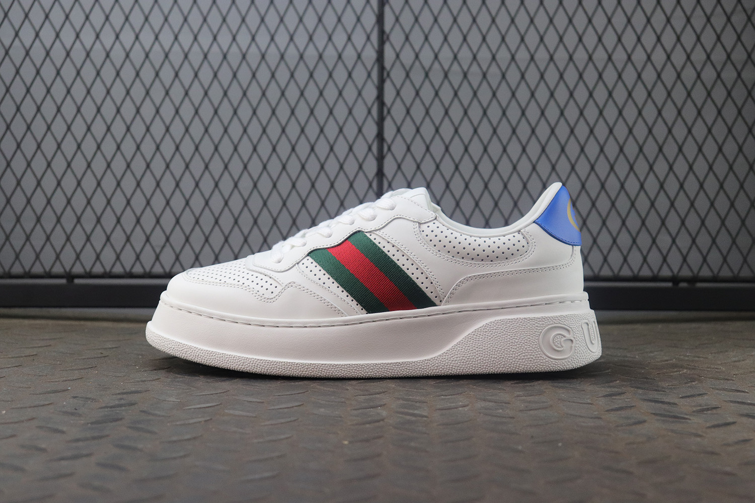 [GZ공장]구찌 웹 화이트 스니커즈